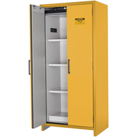 Armoire d'entreposage 90 minutes s&eacute;curitaire et conforme &agrave; la norme EN, 30 gal., 2 Porte(s), 35,16" La x 76,89" h x 24,21" p Northern Industrial Supply Inc.