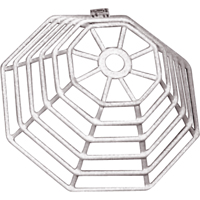 Grille de protection Web Stopper en acier profil bas pour d&eacute;tecteur de fum&eacute;e Northern Industrial Supply Inc.