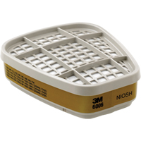 6000 Series Respirator Cartridges, Gas/Vapour Cartridge, Multi-Gas/Vapour Northern Industrial Supply Inc.