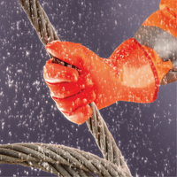 Gants Polar Grip 23-700, 9/Grand, R&ecirc;vetement PVC, Enveloppe en Nylon Northern Industrial Supply Inc.