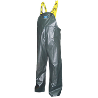 Journeyman&reg; Bib Pants, 4X-Large, Polyester/PVC, Green Northern Industrial Supply Inc.