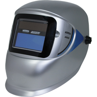 WH40 Variable ADF Welding Helmet, 3.77" L x 1.65" W View Area, 9 - 13 Shade Range, Silver Northern Industrial Supply Inc.