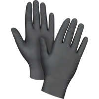 Gants jetables de calibre m&eacute;dical r&eacute;sistants &agrave; la perforation, Petit, Nitrile, 5 mils, Sans poudre, Noir, Classe 2 Northern Industrial Supply Inc.
