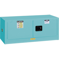 Armoire de s&eacute;curit&eacute; en acier inoxydable pour produits corrosifs/acides EX Piggyback Sure-Grip , 12 gal., 2 Porte(s), 43" La x 18" h x 18" p Northern Industrial Supply Inc.