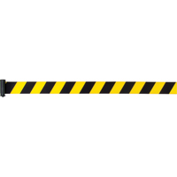 Cartouches de ruban pour assembler vos propre barri&egrave;res de contr&ocirc;le des foules, 7', Ruban Jaune Northern Industrial Supply Inc.