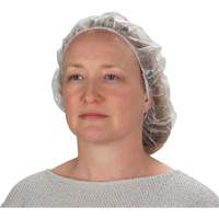Bonnets bouffants non tiss&eacute;s, Polypropyl&egrave;ne, 21"/Grand, Blanc Northern Industrial Supply Inc.