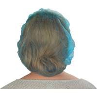 Bonnets bouffants non tiss&eacute;s, Polypropyl&egrave;ne, 21"/Grand, Bleu Northern Industrial Supply Inc.