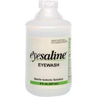 Saline Eyewash Bottles, Full Bottle, 8 oz. Northern Industrial Supply Inc.