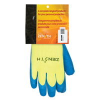 Gants haute visibilit&eacute; doubl&eacute;s d'acrylique de caoutchouc naturel, 8, R&ecirc;vetement Latex de caoutchouc, Calibre 7, Enveloppe en Acrylique Northern Industrial Supply Inc.