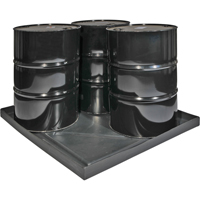 Coquilles de d&eacute;versements Econo Spill Shells , 51" lo x 47" la x 5" h, Cap. de d&eacute;versement 36 gal. US Northern Industrial Supply Inc.