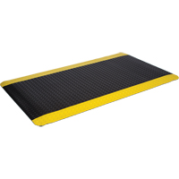 WD Deck Plate Mats, Diamond, 2' x 75' x 5/8", Black/Yellow, Sponge Northern Industrial Supply Inc.