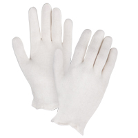 Gants d'inspection de poids moyen, Poly/coton, Poignet &agrave; ourlet, Dames Northern Industrial Supply Inc.
