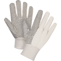 Gants en toile de coton &agrave; pois sur la paume, 8 oz, Petit Northern Industrial Supply Inc.