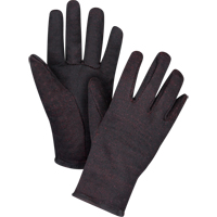 Gants de jersey, Grand, Brun, Molleton rouge, &agrave; enfiler Northern Industrial Supply Inc.