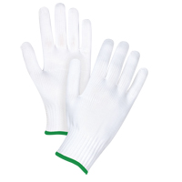 Gants tricot&eacute;s sans couture, Polyester, Calibre 10, Moyen Northern Industrial Supply Inc.