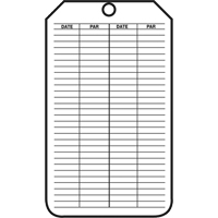 &eacute;tiquettes de s&eacute;curit&eacute; d'inspection et de contr&ocirc;le de l'&eacute;tat de l'&eacute;quipement, Papier cartonn&eacute;, 3-1/8" la x 5-7/8" h, Français Northern Industrial Supply Inc.