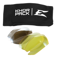 Lentilles de rechange pour les lunettes de s&eacute;curit&eacute; Khor, Antibu&eacute;e/anti-&eacute;gratignures, Transparent, Khor Northern Industrial Supply Inc.