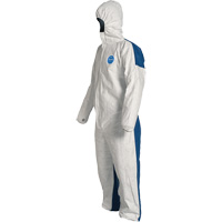 Combinaisons avec capuchon, 3T-Grand, Bleu/Blanc, Tyvek 400 D Northern Industrial Supply Inc.