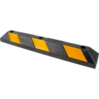 Parking Curb, Rubber, 3' L, Black/Yellow Northern Industrial Supply Inc.