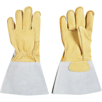 Gants pour monteur de lignes, Grand, Paume en Cuir fleur de vache, Doublure en Coton Northern Industrial Supply Inc.