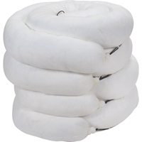 Sorbent Boom, Oil Only, 10' L x 8" W, 40 gal. Absorbancy, 4 /Pack Northern Industrial Supply Inc.