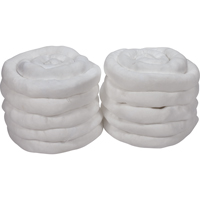 Sorbent Sock, Oil Only, 45 gal. Absorbancy, 3" W x 10' L, Pack of 10 Northern Industrial Supply Inc.