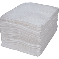 Feuilles absorbantes li&eacute;es de premi&egrave;re qualit&eacute;, Huile seulement, 15" x 17", 15 gal. d'absorption Northern Industrial Supply Inc.