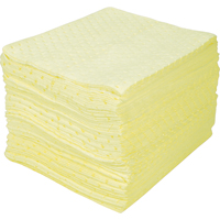 Premium Bonded Sorbent Pads, Hazmat, 15" x 18", 30 gal. Absorbancy Northern Industrial Supply Inc.