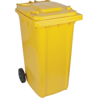 Yellow Mobile Container, Polyurethane, 63 Gallons/63 US gal. Northern Industrial Supply Inc.