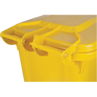 Yellow Mobile Container, Polyurethane, 63 Gallons/63 US gal. Northern Industrial Supply Inc.