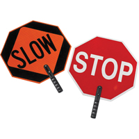 Double-Sided "Stop/Slow" Traffic Control Sign Northern Industrial Supply Inc.