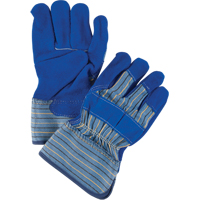 Gants d'ajusteur de premi&egrave;re qualit&eacute; avec coutures en Kevlar, Grand, Paume en Cuir de vache refendu, Doublure en Coton Northern Industrial Supply Inc.