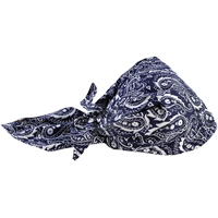 Bandeaux en triangle 6710CT de refroidissement en tissu de serviette Chill-Its, Bleu Northern Industrial Supply Inc.