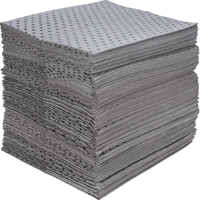 Feuilles absorbantes en fibres fines de calibre industriel, Universel, 15" x 17", 40 gal. d'absorption Northern Industrial Supply Inc.