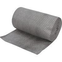 Industrial-Grade Fine Fibre Sorbent Rolls, Heavyweight, 150' L x 30" W, 70 gal. Absorbancy Northern Industrial Supply Inc.