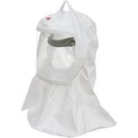 Cagoule Versaflo de haute durabilit&eacute; avec coiffe int&eacute;gr&eacute;e, Grand/Moyen, Coiffe souple, Bavette Simple Northern Industrial Supply Inc.