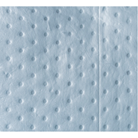 Premium Blue Bonded Sorbent Pads, Oil Only, 15" x 18", 30 gal. Absorbancy Northern Industrial Supply Inc.