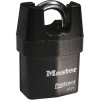 Cadenas prot&eacute;g&eacute; ProSeries, Noir, Cl&eacute;s diff&eacute;rentes, Acier lamin&eacute;, Largeur de 2-3/8" Northern Industrial Supply Inc.