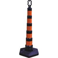 Grip N Go Trim Line Channelizers, 49" High, Black Northern Industrial Supply Inc.