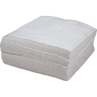 Premium Bonded Sorbent Pads, Oil Only, 15" x 18", 30 gal. Absorbancy Northern Industrial Supply Inc.