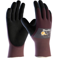 MaxiDry&reg; Gloves, Medium, Foam Nitrile Coating, 18 Gauge, Nylon Shell Northern Industrial Supply Inc.