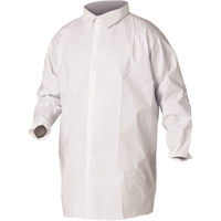 KleenGuard A20 Lab Coats, SMS, White, Large Northern Industrial Supply Inc.
