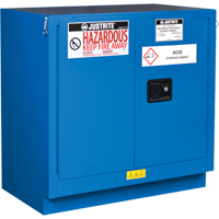 ChemCor&reg; Lined Hazardous Material Undercounter Safety Cabinets, 22 gal., 35" x 35" x 22" Northern Industrial Supply Inc.