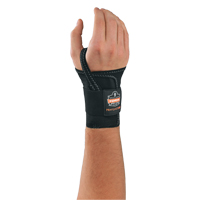 Proflex&reg; 4000 Single Strap Wrist Support - Right Hand, Elastic, Small Northern Industrial Supply Inc.