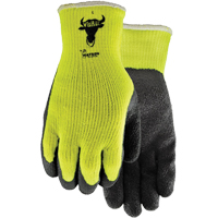 330 Visibull Gloves, 7/Small, Rubber Latex Coating, Polyester Shell Northern Industrial Supply Inc.