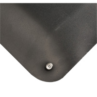 Electrically Conductive Mat No.786, 2' W x 3' L x 15/16" T, PVC, Smooth, Black Northern Industrial Supply Inc.