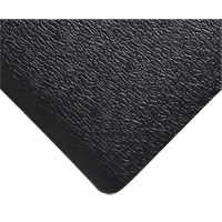 Tapis Deluxe Soft Step No 444, Rugueux, 3' x 5' x 5/8", Noir, &eacute;ponge en PVC Northern Industrial Supply Inc.