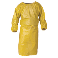 Blouse de protection contre la vaporisation de produits chimiques A70 KLEENGUARD, Polypropyl&egrave;ne, Jaune, 34" la x 44" lo Northern Industrial Supply Inc.