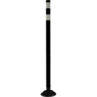 Impact Resistant Delineator, 36" H, Black Northern Industrial Supply Inc.