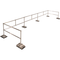RoofGuard Classic System - Packaged Kits, Aluminum, 72" W x 324" L x 42" H Northern Industrial Supply Inc.